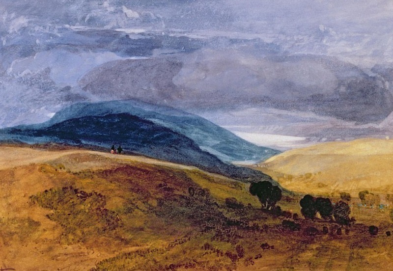 On the Downs. John Sell Cotman
