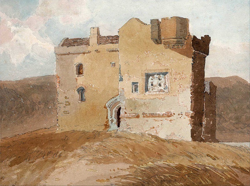 Unidentified Castle (Formerly Called Clanbury Castle). John Sell Cotman