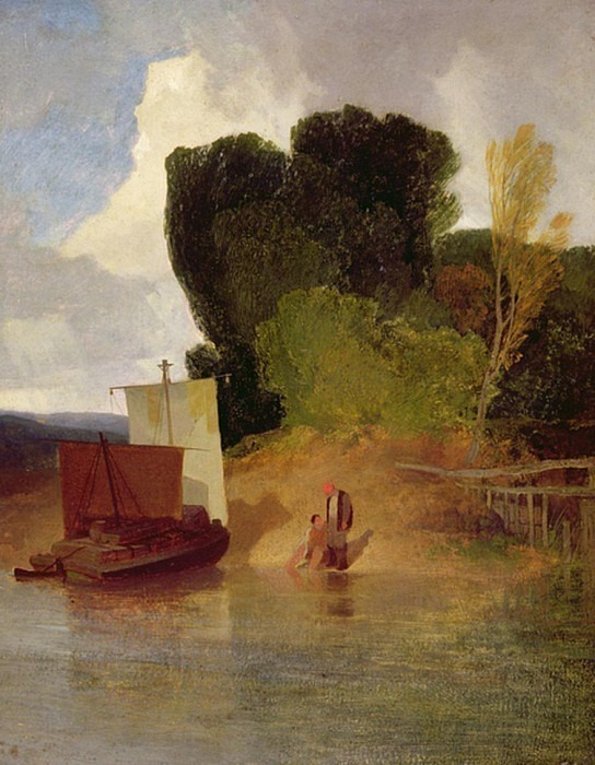 On the River Yare. John Sell Cotman