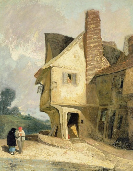 The Old House at St. Albans. John Sell Cotman