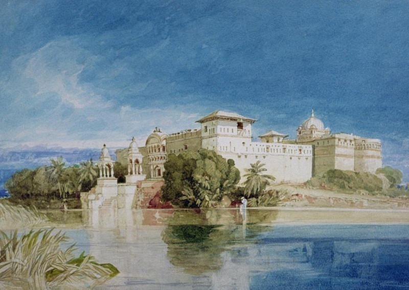 Perawa Palace, Malwa, Central India. John Sell Cotman