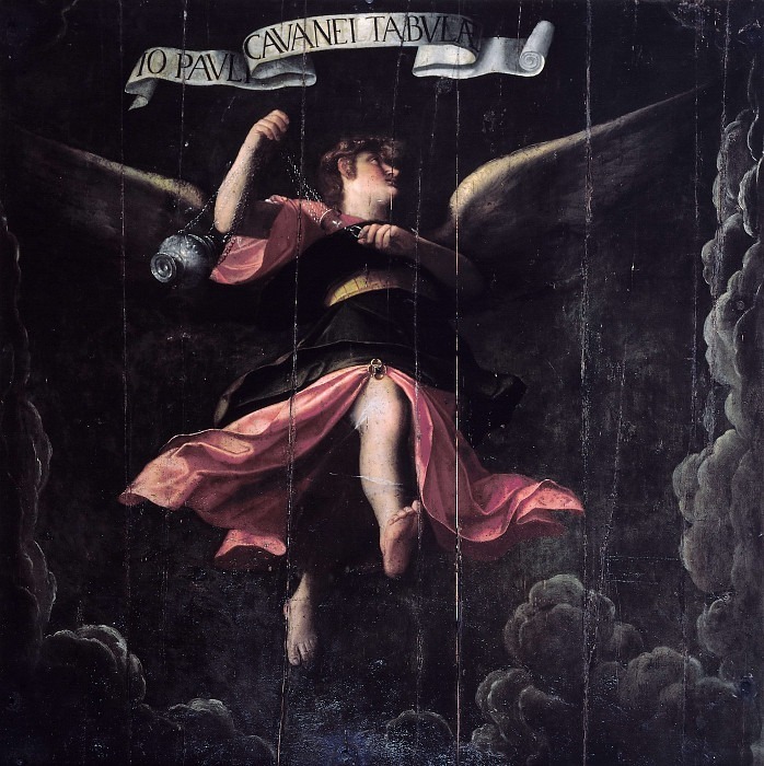 Angel with thurible. Giovanni Paolo Cavagna