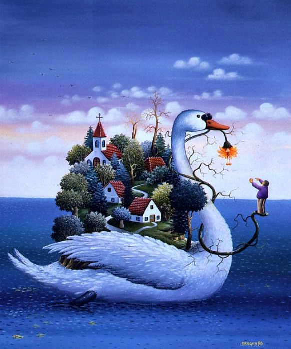 White Swan. Mihailovic Dragan