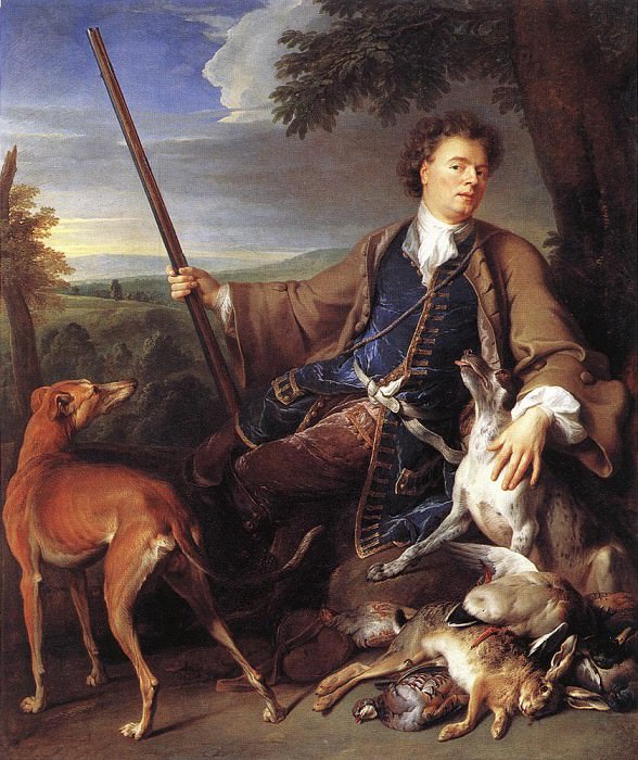 Автопортрет в образе охотника. Александр Франсуа Депорт