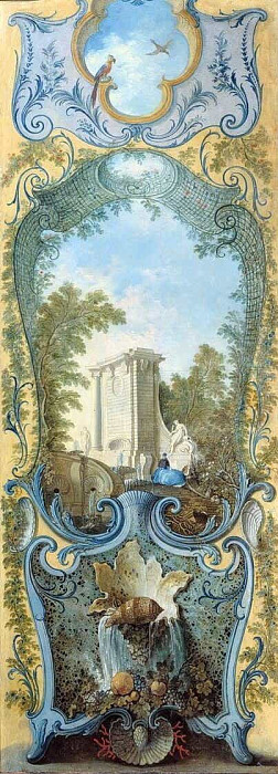 Furniture: Painting Screen. Jacques De LaJoüe