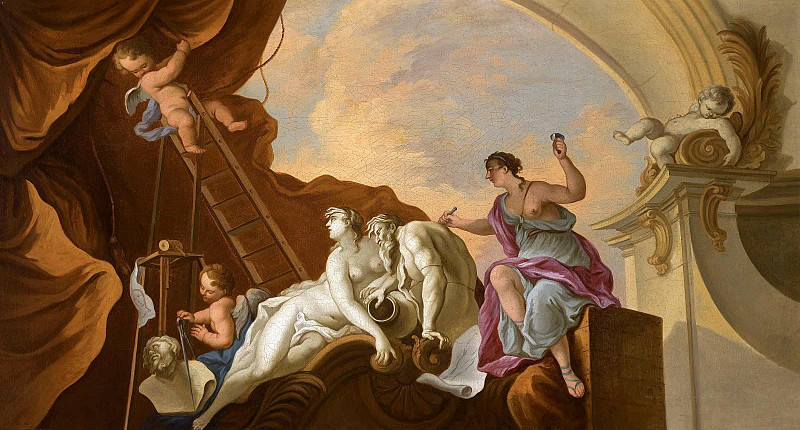 An Allegory Of Sculpture. Jacques De LaJoüe (After)