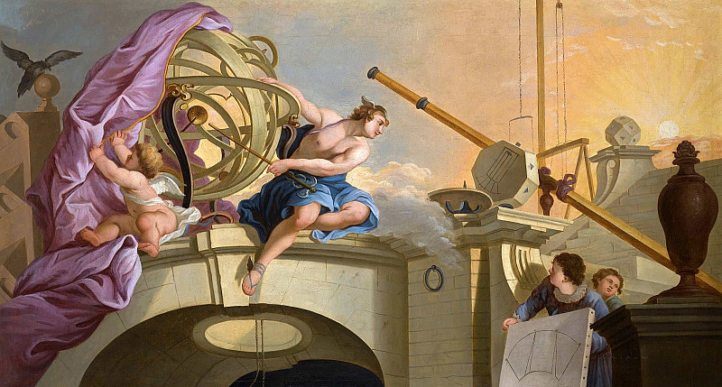 An Allegory Of Astronomy. Jacques De LaJoüe (After)