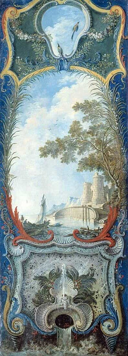 Furniture: Painting Screen. Jacques De LaJoüe