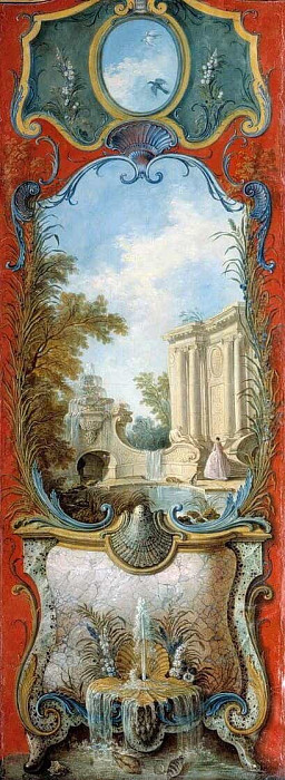 Furniture: Painting Screen. Jacques De LaJoüe
