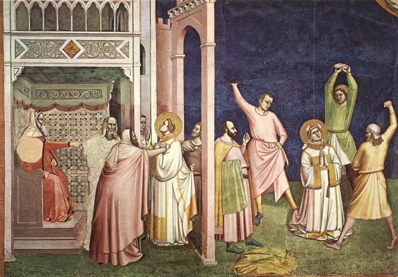 The Martyrdom of St Stephen. Bernardo Daddi