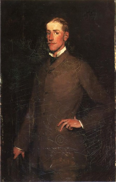 Portrait of Ralph Curtis. Frank Duveneck
