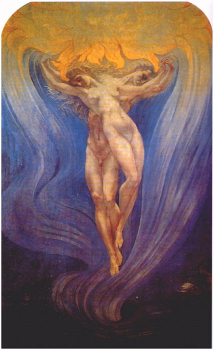 Любовь душ, 1900. Жан Дельвиль