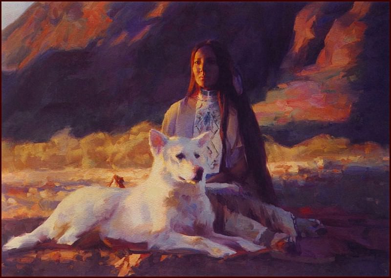 Женщина, мечтавшая о белом волке. Том Дарро