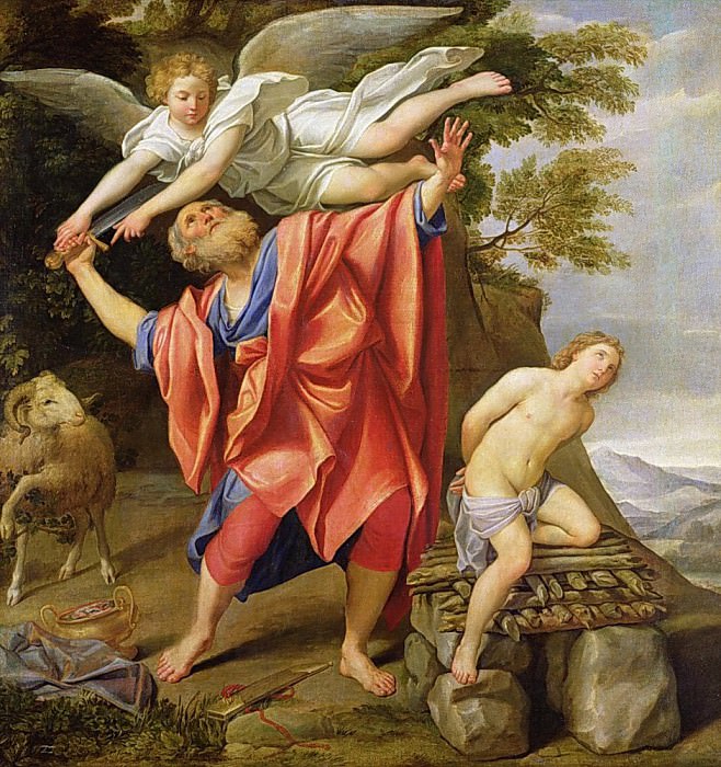 The Sacrifice of Isaac. Domenichino (Domenico Zampieri)