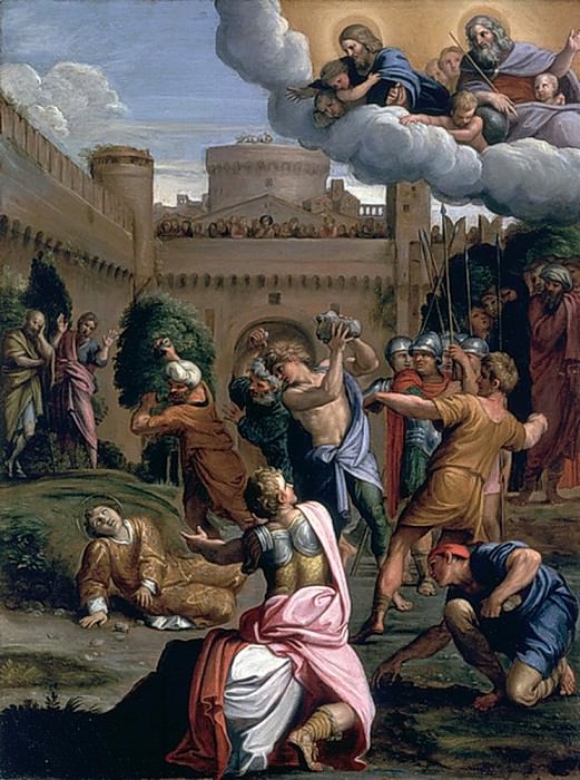 The Stoning of St. Stephen. Domenichino (Domenico Zampieri)