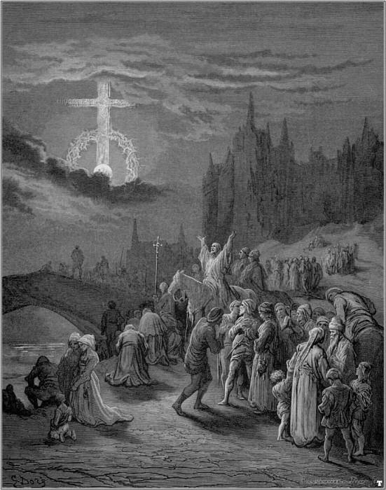 crusades celestial phenomena. Gustave Dore
