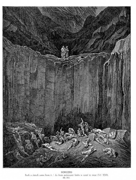 Forgers. Gustave Dore