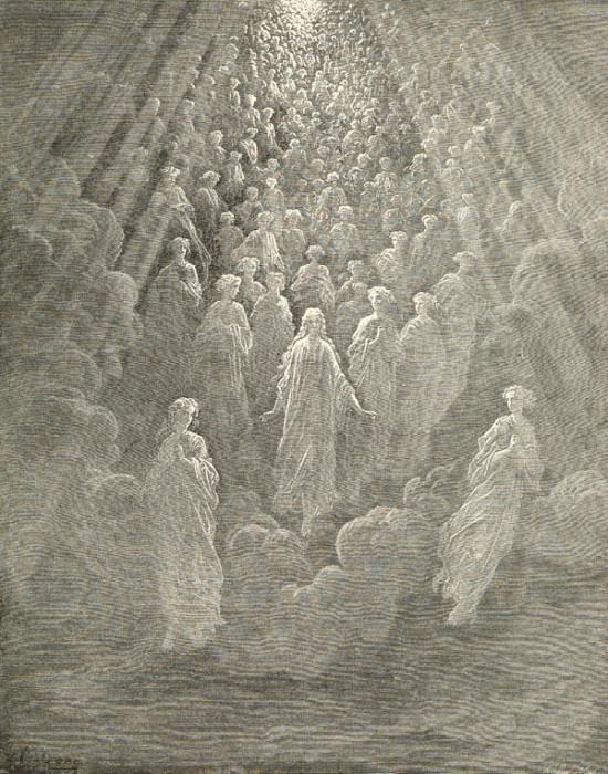paradisio. Gustave Dore