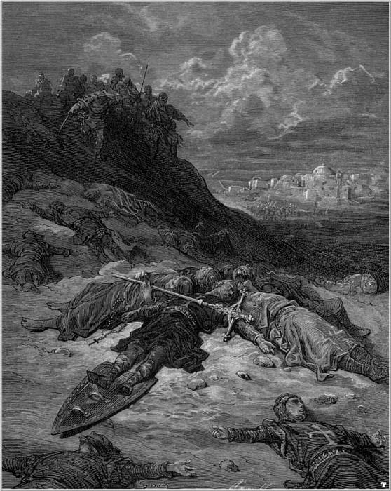 crusades death of frederick. Gustave Dore