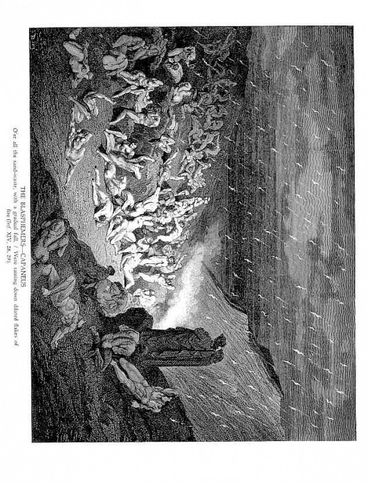 The Blasphemers Capaneus. Gustave Dore