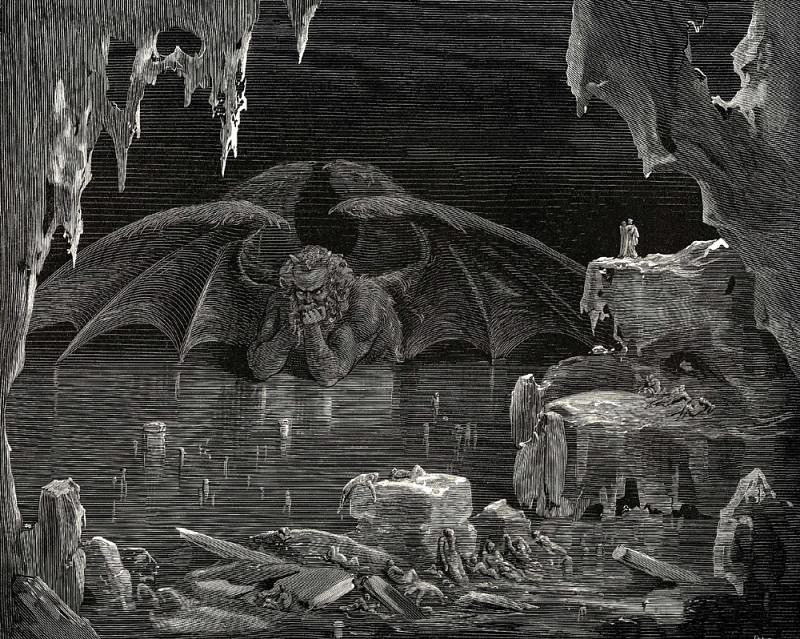 This is the place where you need all your courage. Gustave Dore