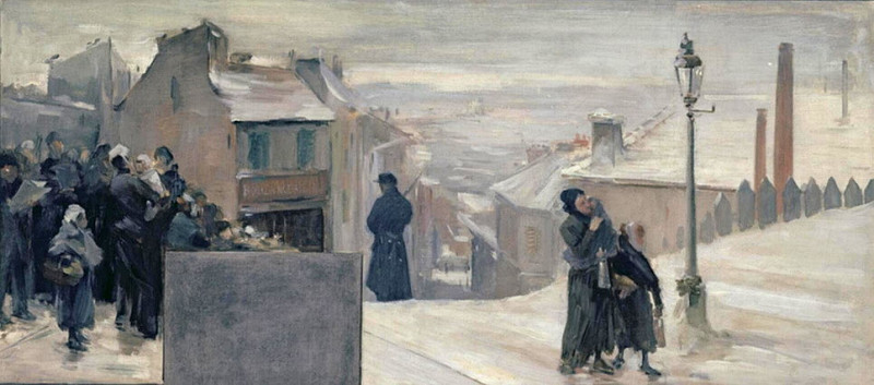 The Famine between 1870-71. Paul Louis Delance