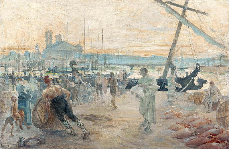 The Parisian Nautes in the Gallo-Roman period; Les Nautes parisiens à l’époque gallo-romaine. Paul Louis Delance