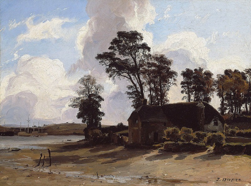 The Estuary Farm. Jules Dupre