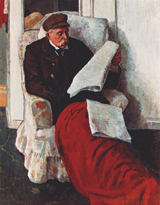 Сэмюэл Каррингтон, отец художницы, 1915. Дора Кэррингтон