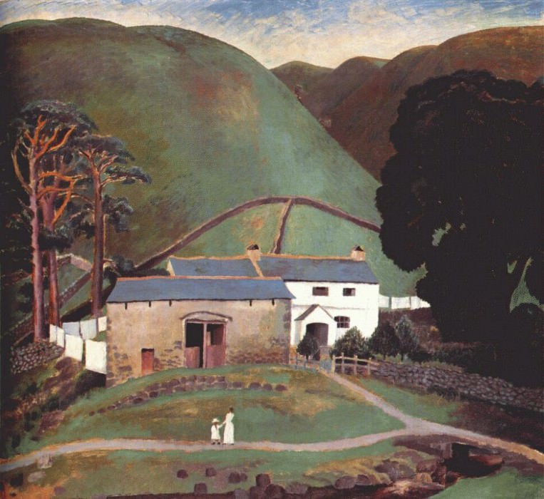 Ферма у Вотендлата, 1921. Дора Кэррингтон