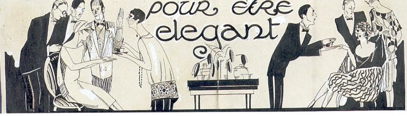 Pour etre elegant 1924. Pere Daura