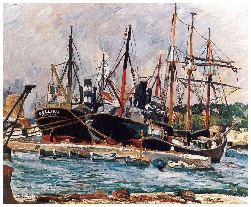 Port de Cassis 1927. Pere Daura