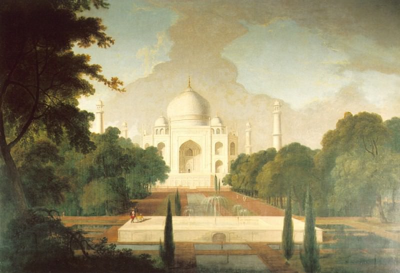 View Of The Taj Mahal. Thomas Daniell