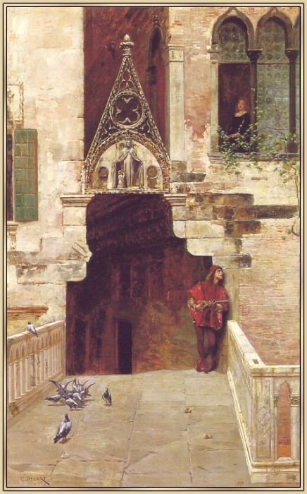 Romeo And Juliet. Charles Edouard Edmond Delort