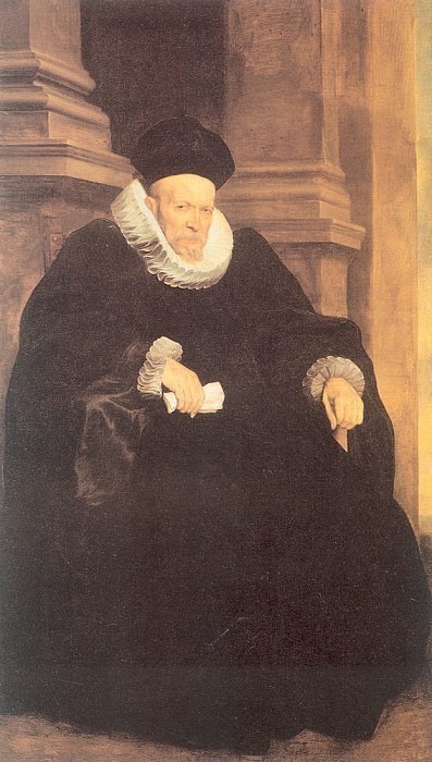 Portrait of a Genoese Senator. Anthony Van Dyck