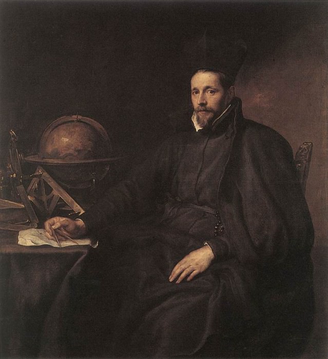 Портрет Святого отца Жан-Шарля де Лафейля, члена суда присяжных, 1629. Антонис Ван Дейк