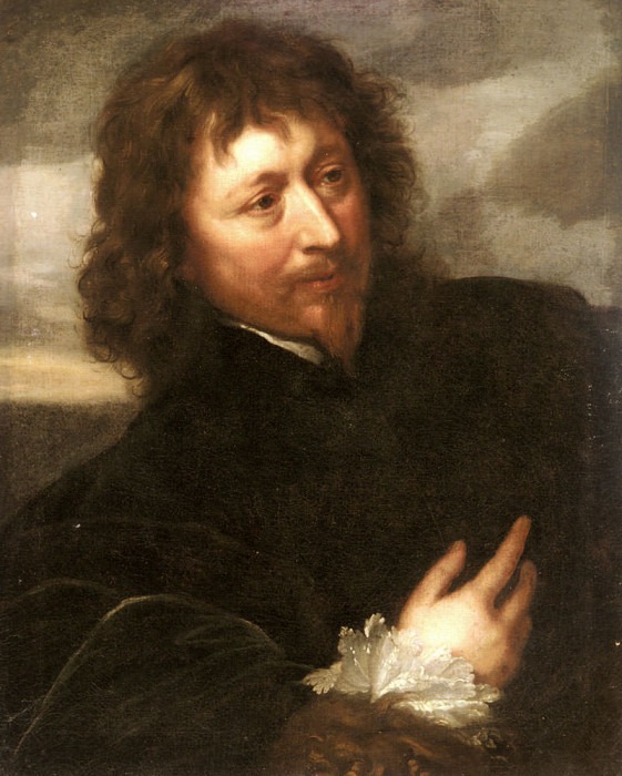 Portrait Of Endymion Porter, Anthony Van Dyck