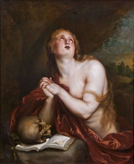 The Penitent Magdalen. Anthony Van Dyck