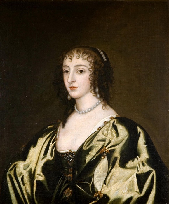 Queen Henrietta Maria. Anthony Van Dyck