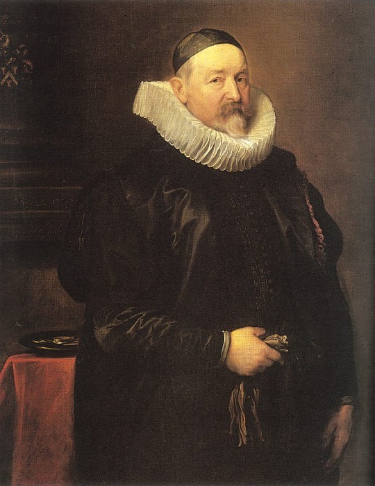Portrait of Adrian Stevens. Anthony Van Dyck