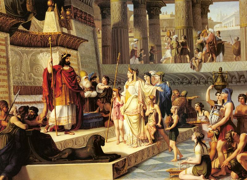 Solomon And The Queen Of Sheba. Giovanni Demin