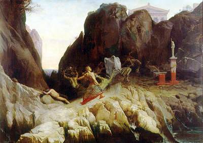 Гнев Ореста, 1857. Блез Александр Дегофф