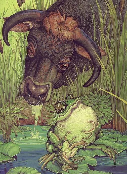 Bull & the Bullfrog. Don Daily