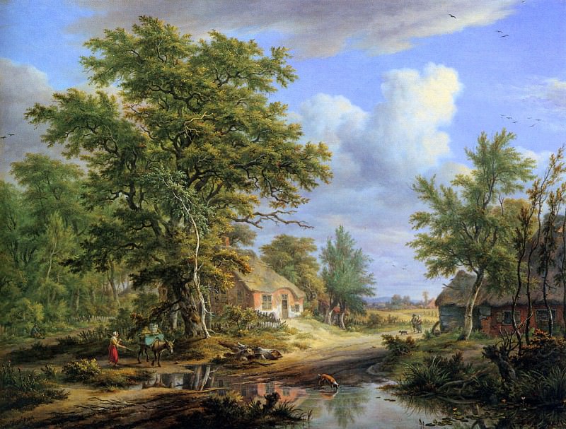 Landscape. Van Egbert Drielst