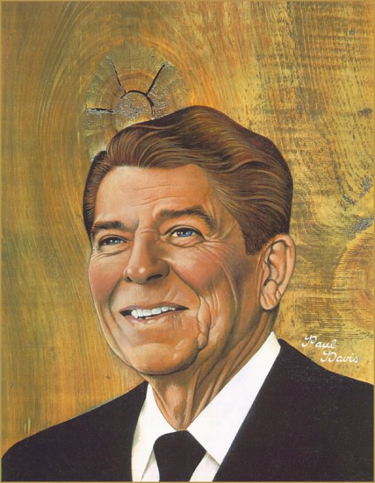 Ronald Reagan. Paul Davis