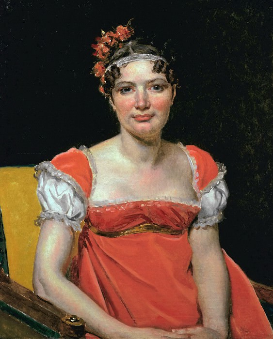 Laure-Emilie-Felicite David, La Baronne Meunier. Jacques-Louis David