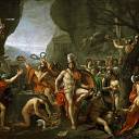 Leonidas at Thermopylae, Jacques-Louis David
