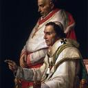 Portrait of Pope Pius VII and Cardinal Caprara, Jacques-Louis David
