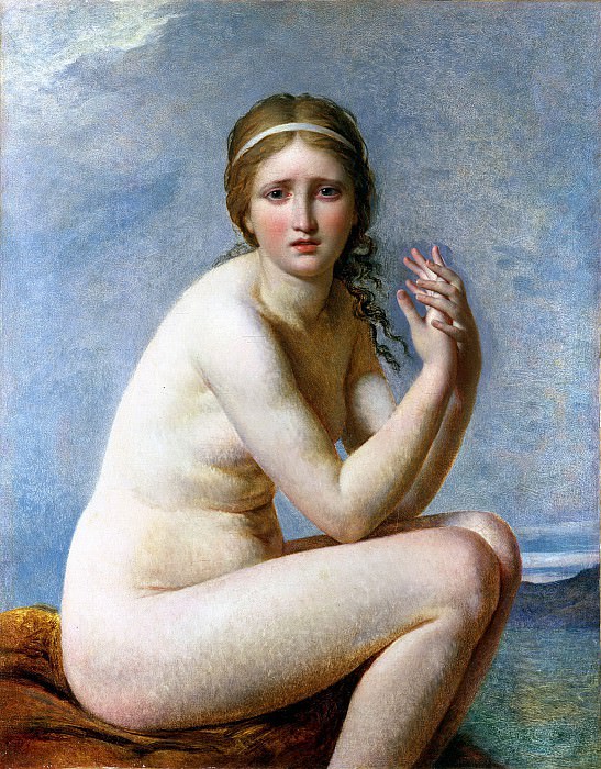 Psyche Abandoned. Jacques-Louis David
