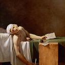Assassination of Jean-Paul Marat in his bath, Jacques-Louis David